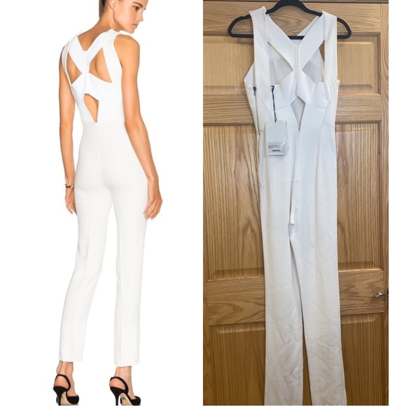 Roland Mouret CREPE SAXBY JUMPSUIT - Picture 2 of 16